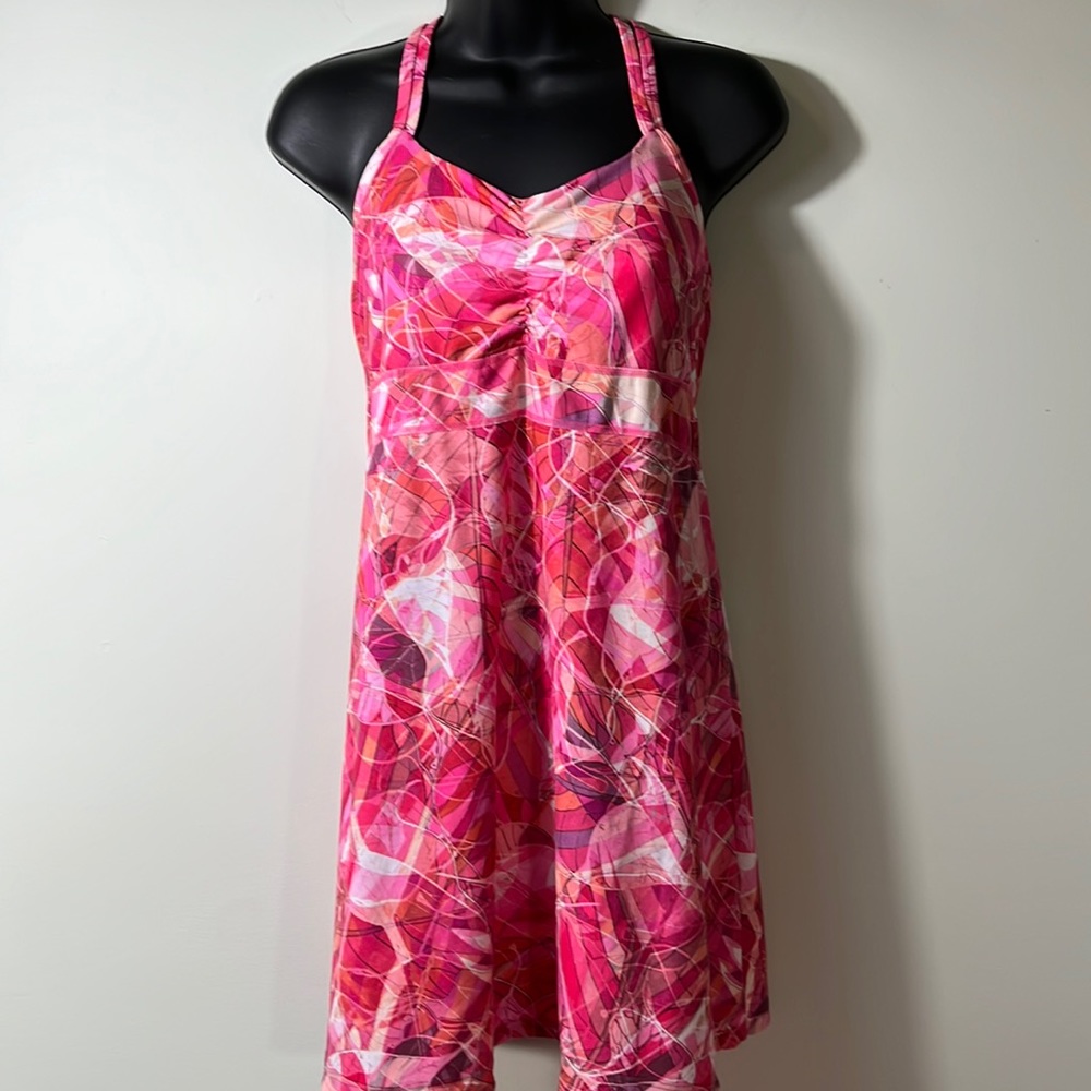 COPY - Marmot Athletic Dress Halter Pinks Fit n Flare Tennis Dress or Golf
